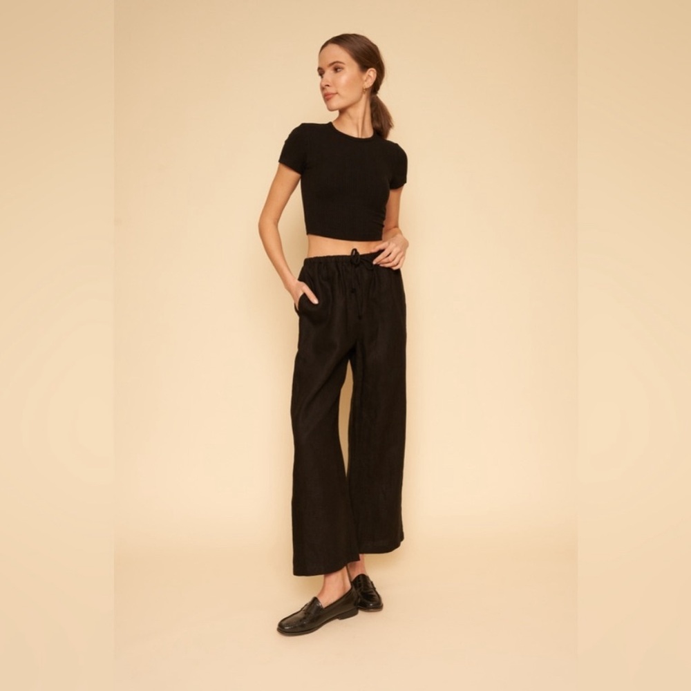 NWT Whimsey + Row Kira Linen Pant
